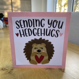 Hedgehog Card
