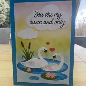 Swan Pond Card