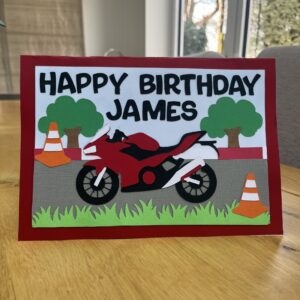 Motorbike Card