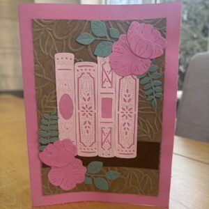 Floral Books Card