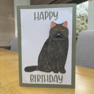 Customisable Cat Breed Card