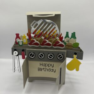 3D BBQ Card