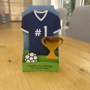3D Football Card