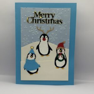 Playful Penguins Card