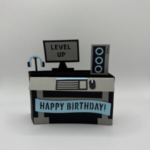 3D Computer Gamer Card